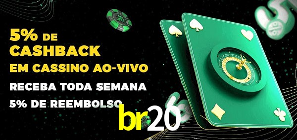 Promoções do cassino ao Vivo br20